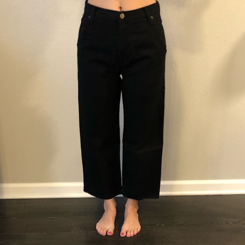 Vintage Solo Semore High Waisted Cropped Jeans